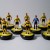 Subbuteo Andrew Table Soccer AEK AGIOC KOSMAC on Lightweight Bases